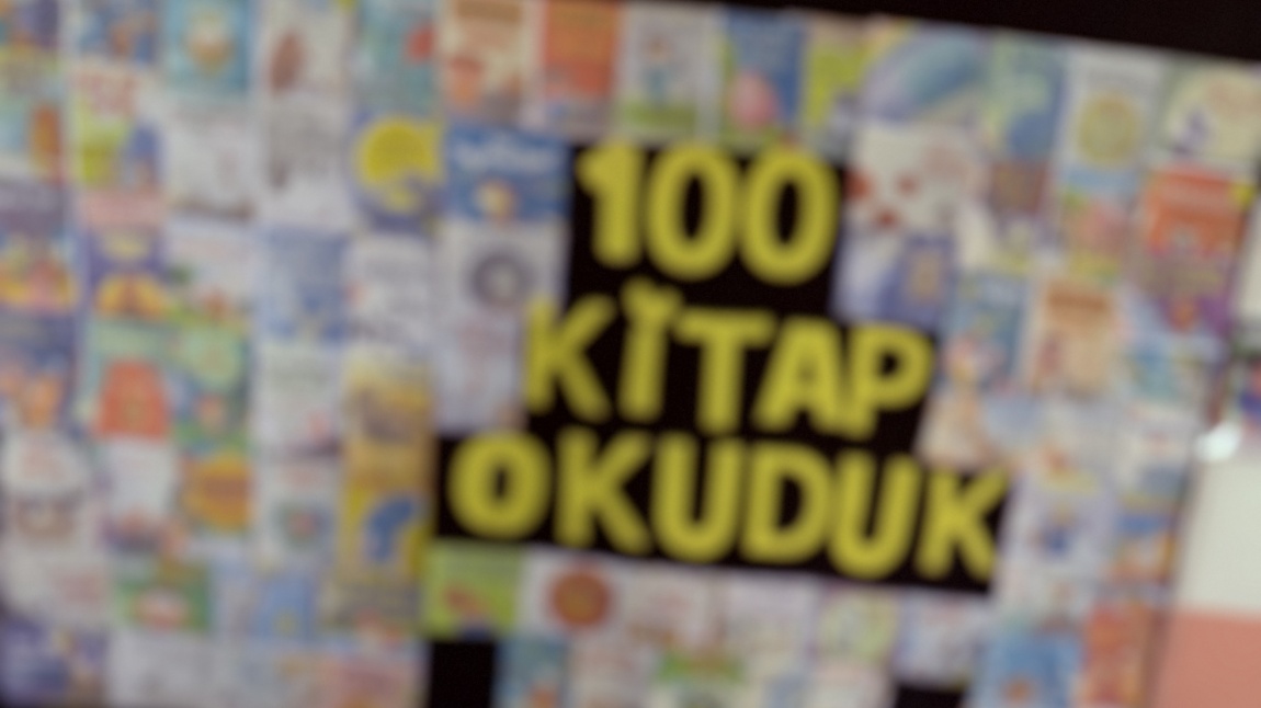 Anasınıfı F şubesi öğrenci ve velileri 100 güne 100 kitap projesini başarıyla tamamladılar.